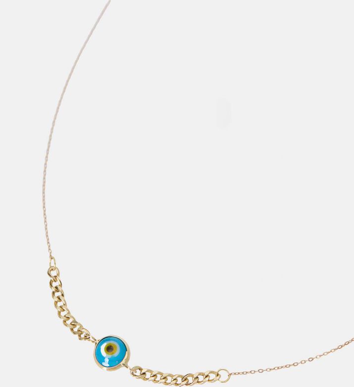 Eye Motif Pendant Necklace