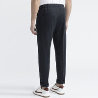 Regular Elastic Waistband Pants