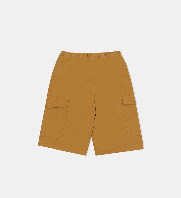 Teddy Patch Cargo Bermuda Shorts