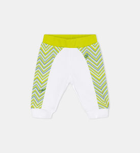 بنطال رياضي محبوك بلونين