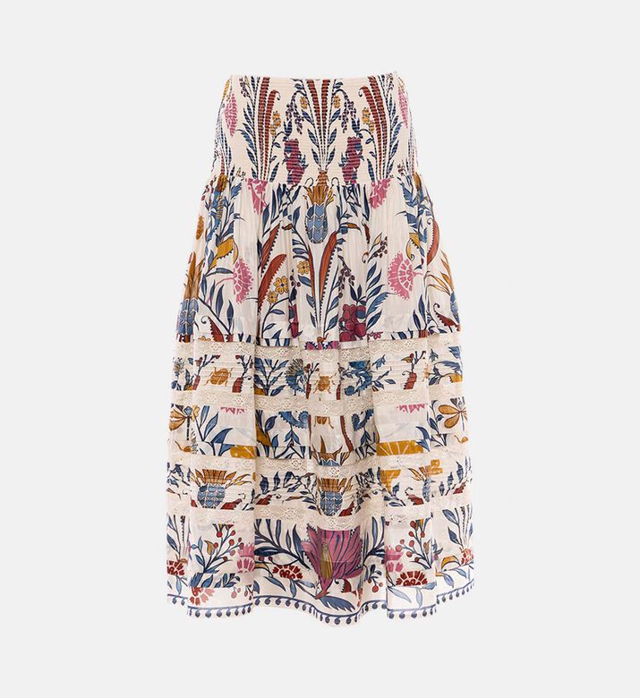 Romantic Lightness Midi Skirt
