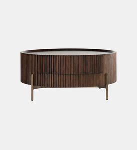 Versmissen Pogoro Mindi Steel Coffee Table, Packshot View