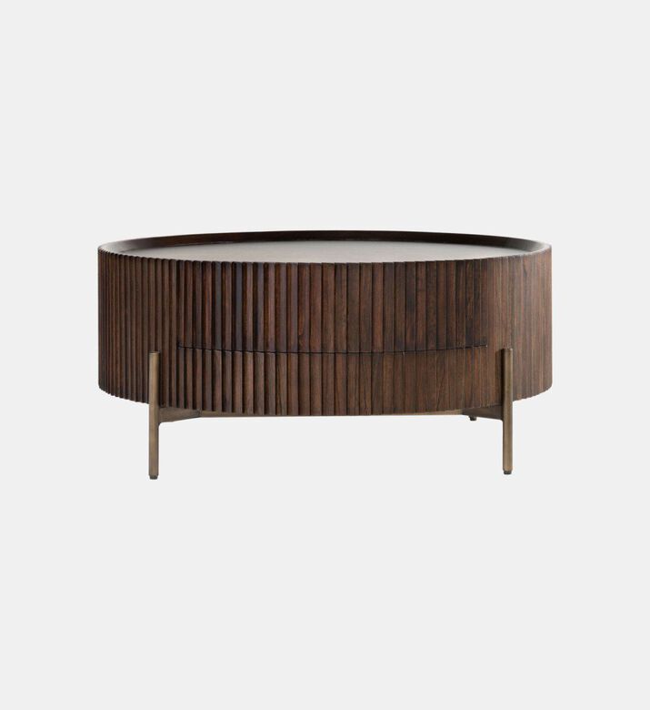 Versmissen Pogoro Mindi Steel Coffee Table, Packshot View