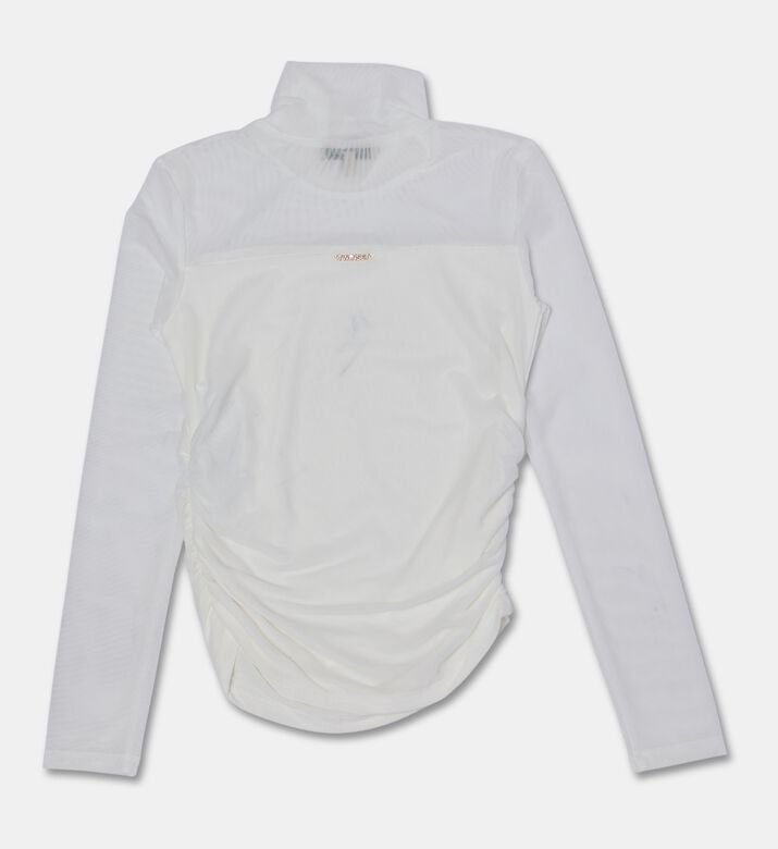 Twinset Fitted Long-sleeve Blouse, Packshot View