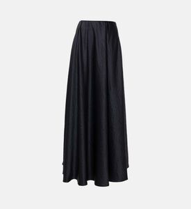 Forte-Forte Pleated Flared Maxi Skirt, Packshot View