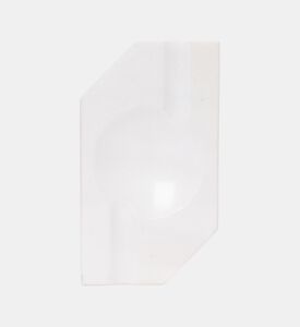 منفضة سجائر ثنائية الشكل هندسية رخامية