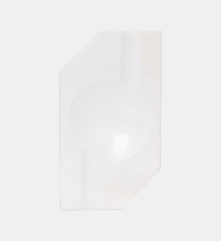 منفضة سجائر ثنائية الشكل هندسية رخامية