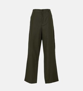 بنطال بينو واسع كتان