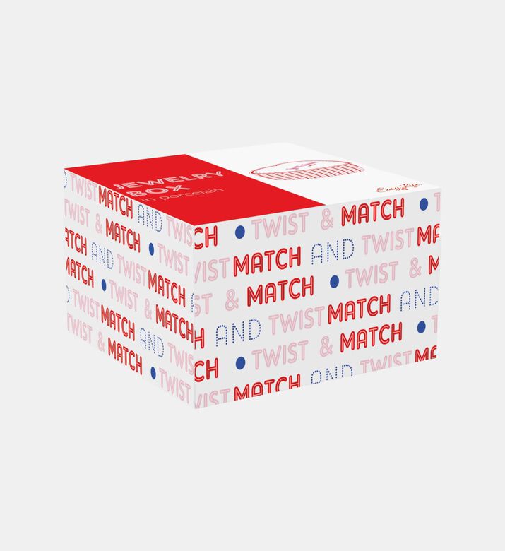 صندوق مجوهرات بورسلين بشكل قلب صندوق مجوهرات بورسلين بشكل قلب