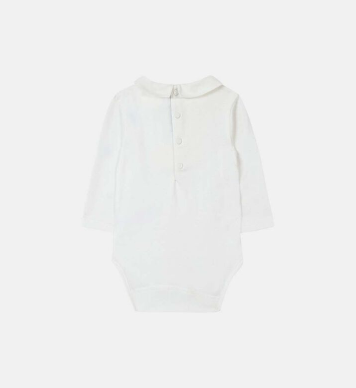Baby Ceremonie Garcon Cotton Onesie