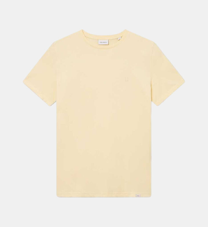 تيشيرت بياقة مستديرة سادة