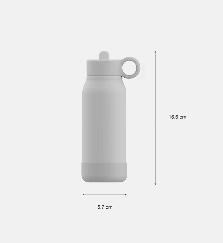 زجاجة مياه فولاذ مقاوم للصدأ مزينة بأزهار