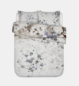 طقم سرير لويزا بساتان قطني مزين بأزهار