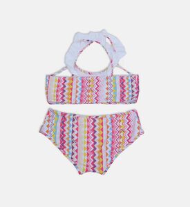 طقم بيكيني بطبعة شيفرون