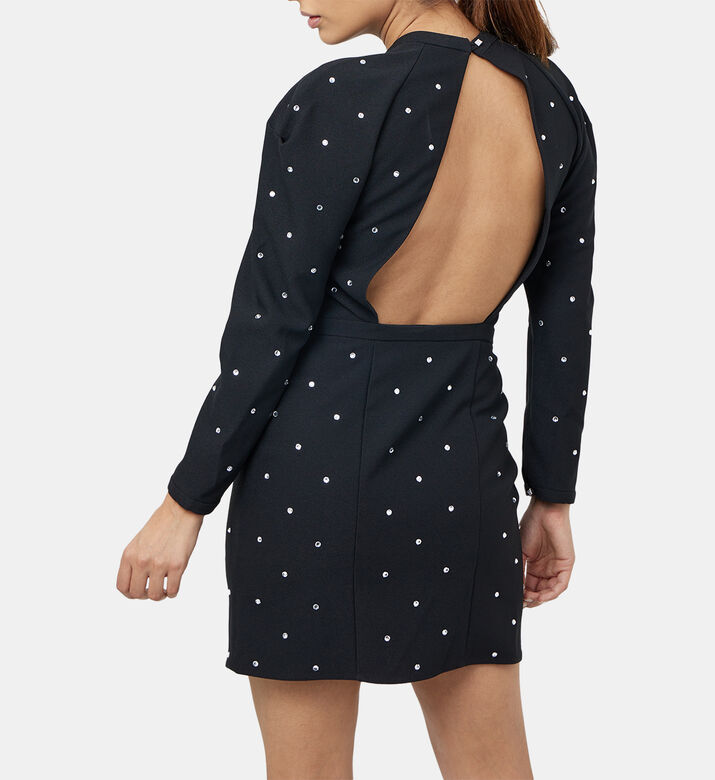 Racia Diamante Crepe Dress Racia Diamante Crepe Dress