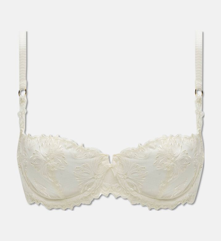 Chantelle Regular-fit Lace Demi Bra, Ivory, 95, E, Packshot View