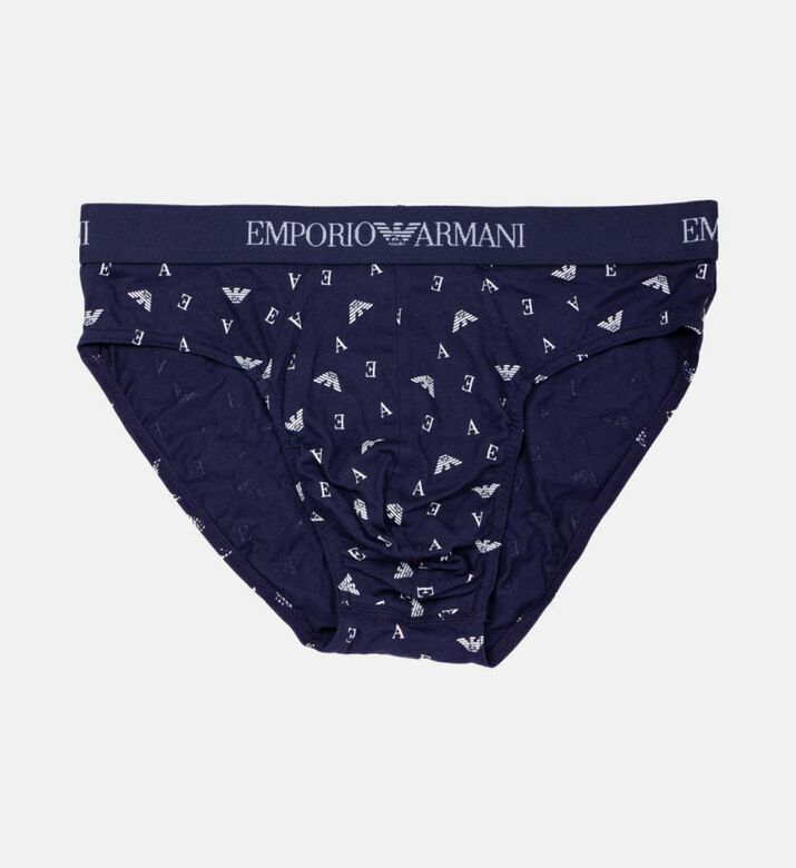 Mens Knit Logo 3-pack Brief