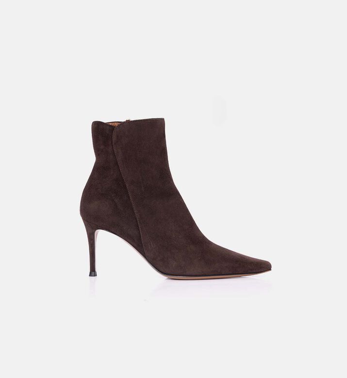 Roberto Festa Saki Suede Ankle Boots, Dark-brown, Eu-40, Packshot View