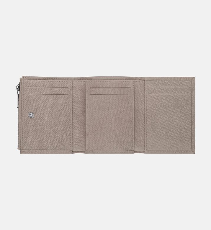 Longchamp Wallet Roseau, Grey, Packshot View