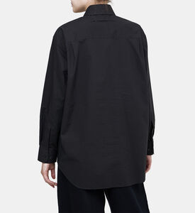 قميص قطني بأكمام طويلة