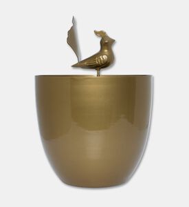 Noorena Amen Flower Pot, Gold, Packshot View
