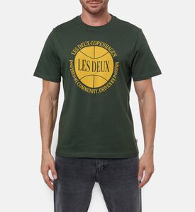 Les Deux Ts Basketball, Khaki, Xl, Model View