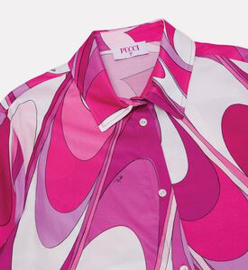 Emilio Pucci Swirl-print Button-down Shirt, Packshot View