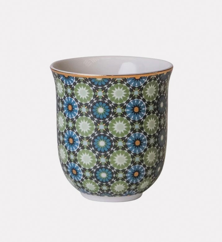 Images d Orient Andalusia Tin Box 2-piece Coffee Cup Set, Packshot View