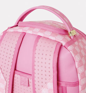 Sprayground Backpack Pink New Check Faces, Packshot View