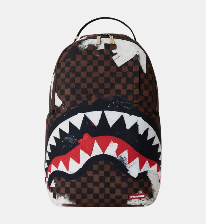 Sprayground Backpack Canvas Painted Paris, Packshot View