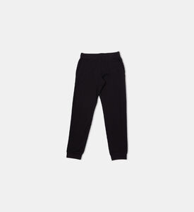 بنطال بخصر مطاطي وقصة عادية