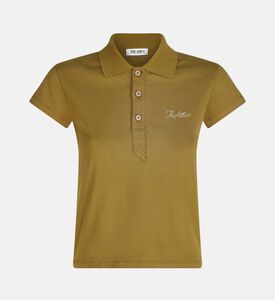 Button-placket Short-sleeve T-shirt Button-placket Short-sleeve T-shirt