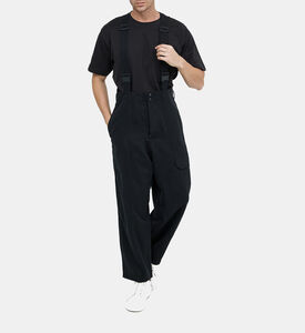 تيشيرت قطن بياقة عادية مستديرة