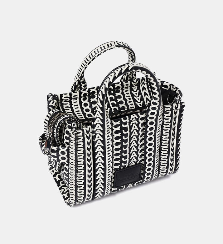 The Monogram Leather Mini Tote Bag The Monogram Leather Mini Tote Bag