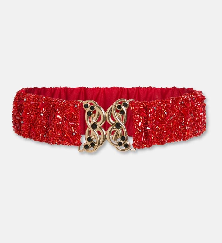 Savanna Belt Bead, Red, S, Packshot View