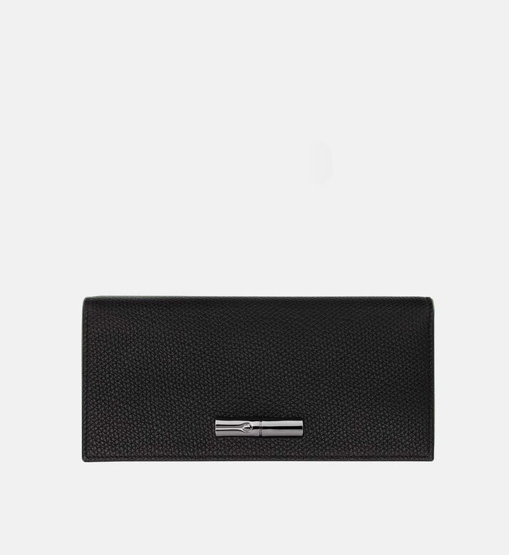 Le Roseau Cowhide Leather Long Wallet