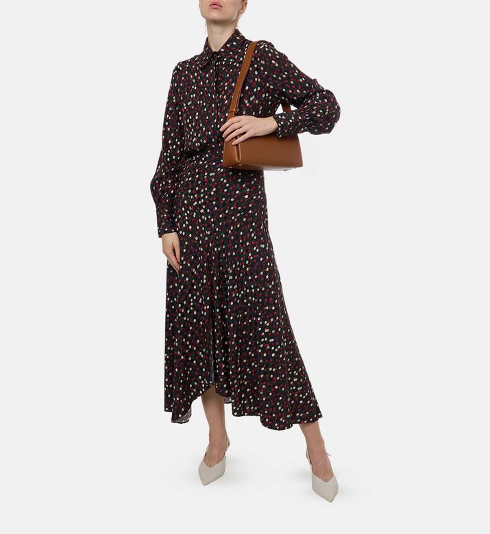Isabel Marant Polka-dot Long-sleeve Shirt, Model View