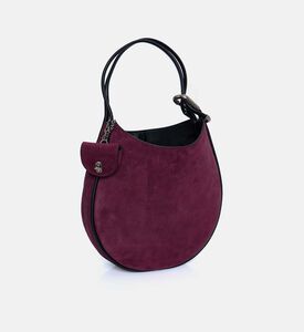 Marc Jacobs Suede Large Shoulder Bag, Light-violet, Packshot View