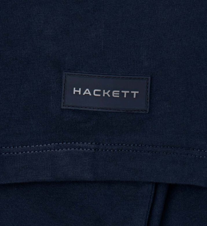 Hackett London Cotton Front Logo-print T-shirt, Navy, 9y, Packshot View