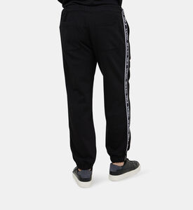 بنطال رياضي قطن وصوف برباط خصر