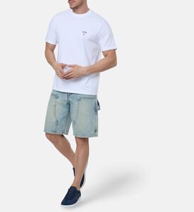 Zadig et Voltaire Panel-detailing Straight-leg Shorts, Model View