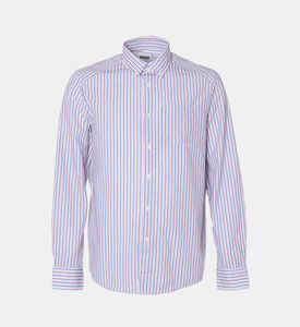 Stripe-print Long-sleeve T-shirt