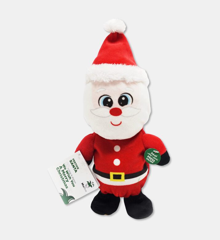 Mad Toys Plush Walk Sing Santa, Packshot View