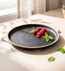 Home Deco and More Porcelain Skall Matt Dinner Plate, Packshot View