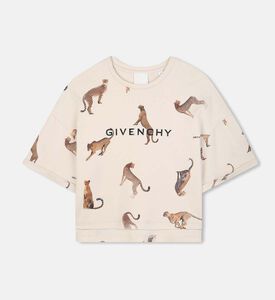 Cheetah-print Short-sleeve T-shirt Cheetah-print Short-sleeve T-shirt