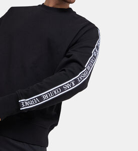 Logo Tape Cotton Sweatshirt Logo Tape Cotton Sweatshirt