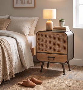 Jolipa Safari Bedside Table, Packshot View