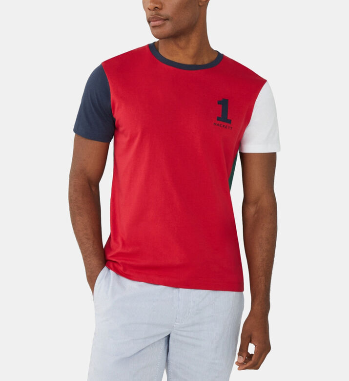 تيشيرت قطن بطبعة رقم هيرتيج