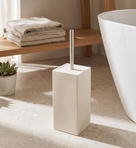 Aquanova Moon Linen Toilet Bursh Holder, Model View