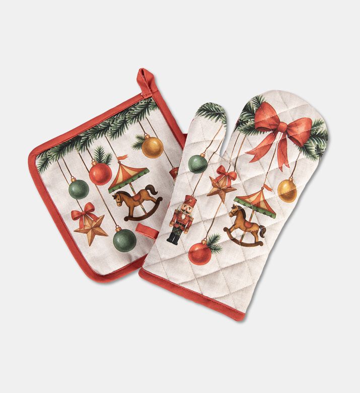 Clayre & Eef Oven Glove 18x30 Cm, Packshot View